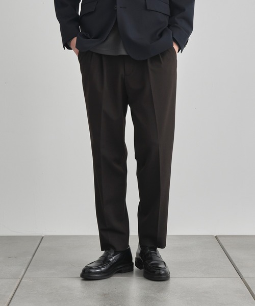 セール】【STUDIOUS×CITY TOKYO】ライクラワイドテーパード