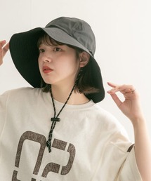 KBF | コード付きワイドブリムHAT(ハット)