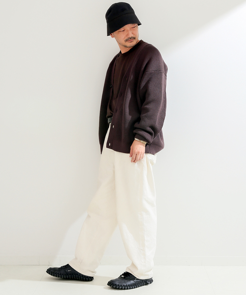 B.C STOCK（ベーセーストック）の「アゼカーディガン（カーディガン/ボレロ・メンズ・ブラウン/グリーン/イエロー・FREE）」の18枚目の写真