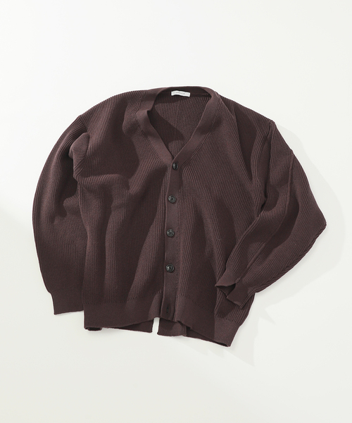 B.C STOCK（ベーセーストック）の「アゼカーディガン（カーディガン/ボレロ・メンズ・ブラウン/グリーン/イエロー・FREE）」の9枚目の写真