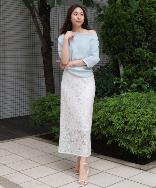 AMBIENT（アンビエント）の「ドルマンタックトップス（Tシャツ/カットソー・レディース・ミント/グレー/ブラック/ホワイト・FREE）」の13枚目の写真