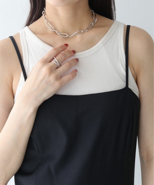 cheriella（シェリエラ）の「【cheriella】チェーンデザインネックレス（ネックレス・レディース・シルバー・FREE）」の3枚目の写真