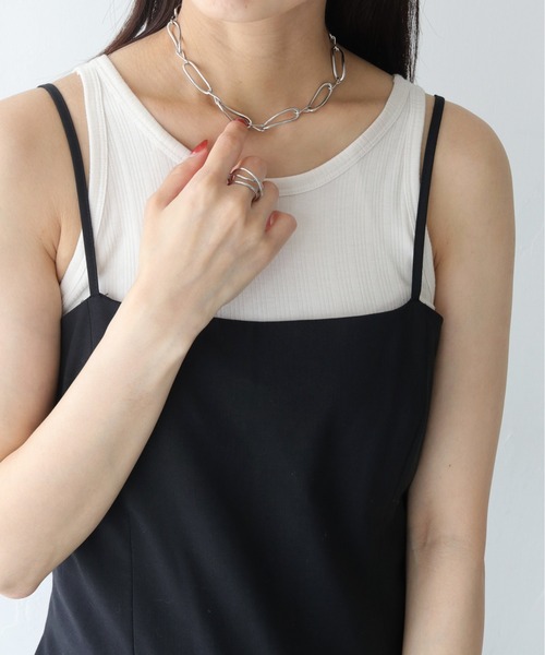 cheriella（シェリエラ）の「【cheriella】チェーンデザインネックレス（ネックレス・レディース・シルバー・FREE）」の6枚目の写真