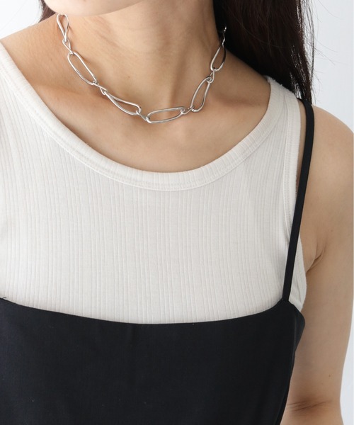 cheriella（シェリエラ）の「【cheriella】チェーンデザインネックレス（ネックレス・レディース・シルバー・FREE）」の5枚目の写真