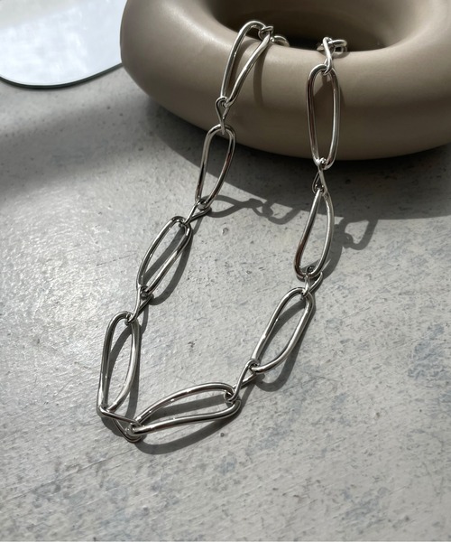 cheriella（シェリエラ）の「【cheriella】チェーンデザインネックレス（ネックレス・レディース・シルバー・FREE）」の10枚目の写真