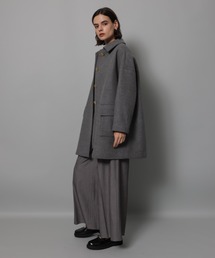 CADUNE（カデュネ）の「ステンカラーメルトンコート（ダウンジャケット