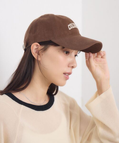 casita(RETRO GIRL)（カシータ）の「刺繍キャップ（キャップ・レディース・オフホワイト/ブラック/レッド/ブラウン/チャコールグレー・ONE SIZE）」の21枚目の写真