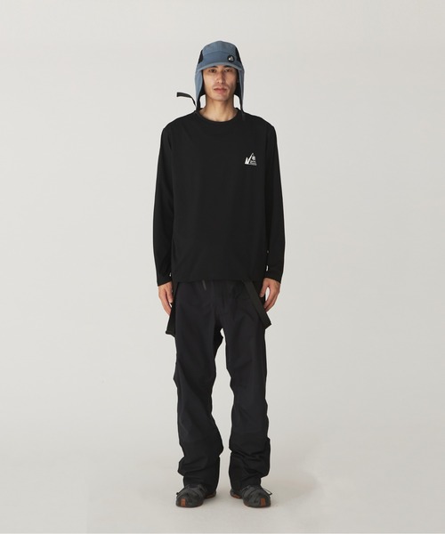 Snow Peak（スノーピーク）の「MofM Mt Tanigawa Long Sleeve T-Shirt（Tシャツ/カットソー・メンズ・オフホワイト/ブラック/ブルー系その他・L/M/S/XL）」の5枚目の写真
