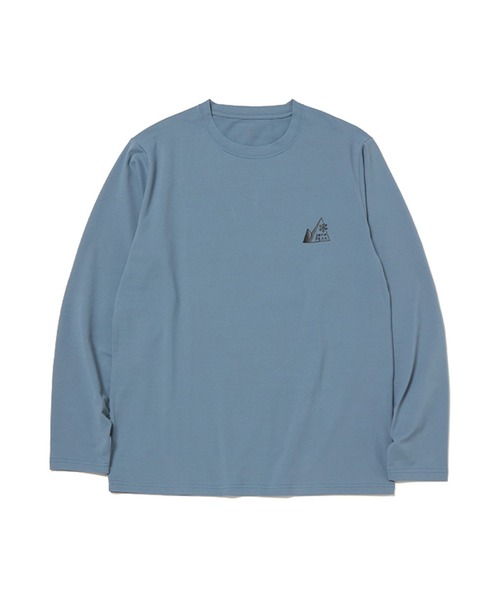 Snow Peak（スノーピーク）の「MofM Mt Tanigawa Long Sleeve T-Shirt（Tシャツ/カットソー・メンズ・オフホワイト/ブラック/ブルー系その他・L/M/S/XL）」の13枚目の写真