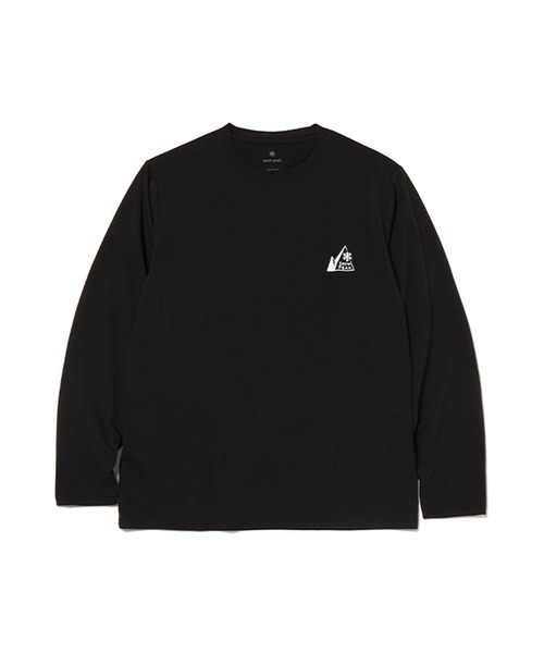 Snow Peak（スノーピーク）の「MofM Mt Tanigawa Long Sleeve T-Shirt（Tシャツ/カットソー・メンズ・オフホワイト/ブラック/ブルー系その他・L/M/S/XL）」の15枚目の写真
