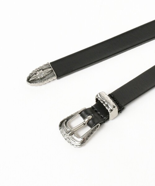 BEAMS BOY（ビームスボーイ）の「15mm 13ホール ウエスタン ベルト（ベルト・レディース・ブラック/ブラウン・ONE SIZE）」の6枚目の写真