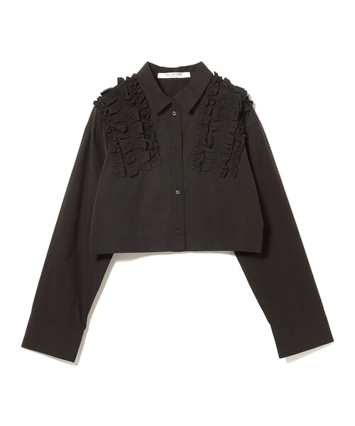 rayBEAMS レイビームス　フリルブレードクロップドシャツ Ray BEAMS（レイビームス）の「フリルブレード クロップドシャツ