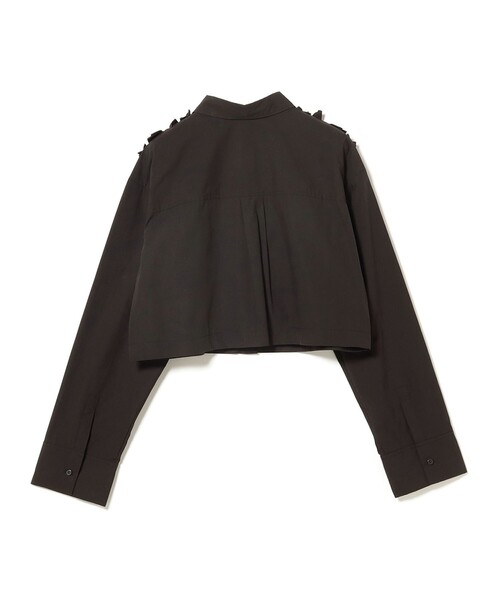 rayBEAMS レイビームス　フリルブレードクロップドシャツ Ray BEAMS（レイビームス）の「フリルブレード クロップドシャツ