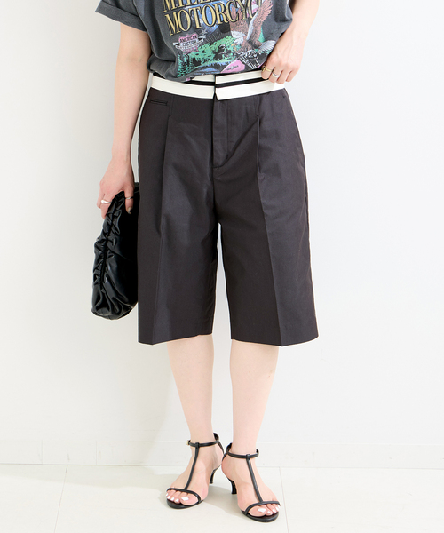 ターンマーベルトチノショーツ（チノパンツ）｜B.C STOCK（ベーセーストック）