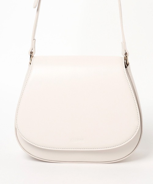 Heather(ヘザー)の「ラウンドミニショルダーBAG 145482(ショルダーバッグ・レディース・ブラック/アイボリー・ONE SIZE)」の6枚目の写真