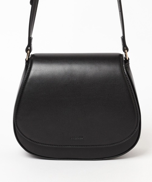 Heather(ヘザー)の「ラウンドミニショルダーBAG 145482(ショルダーバッグ・レディース・ブラック/アイボリー・ONE SIZE)」の7枚目の写真
