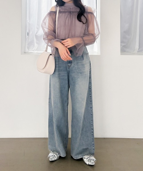 Heather(ヘザー)の「ラウンドミニショルダーBAG 145482(ショルダーバッグ・レディース・ブラック/アイボリー・ONE SIZE)」の19枚目の写真