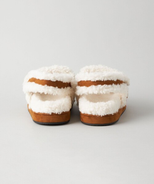 CITEN（シテン）の「＜CITEN＞ ボアサンダル（サンダル・レディース・ベージュ/ブラック・S/M/L）」の15枚目の写真