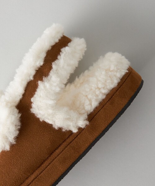 CITEN（シテン）の「＜CITEN＞ ボアサンダル（サンダル・レディース・ベージュ/ブラック・S/M/L）」の18枚目の写真