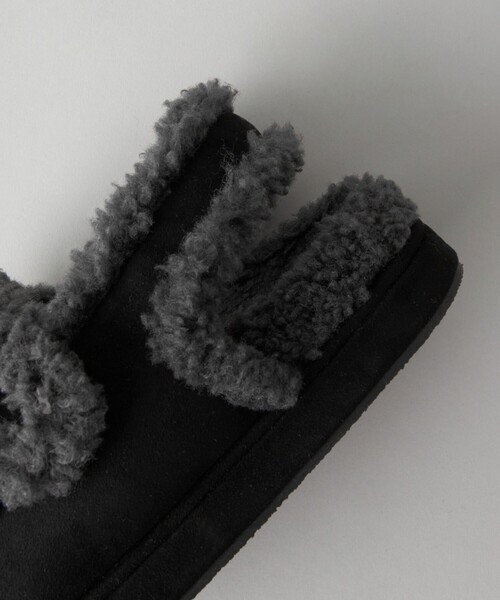 CITEN（シテン）の「＜CITEN＞ ボアサンダル（サンダル・レディース・ベージュ/ブラック・S/M/L）」の21枚目の写真