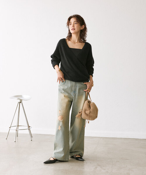 RIVE DROITE（リヴドロワ）の「【首元に程よいアクセント】ワントップチョーカー（ネックレス・レディース・シルバー/ゴールド・FREE）」の10枚目の写真