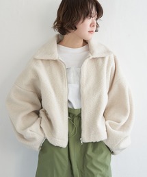 notch.（ノッチ）の「シープボアジップジャケット（その他アウター）」