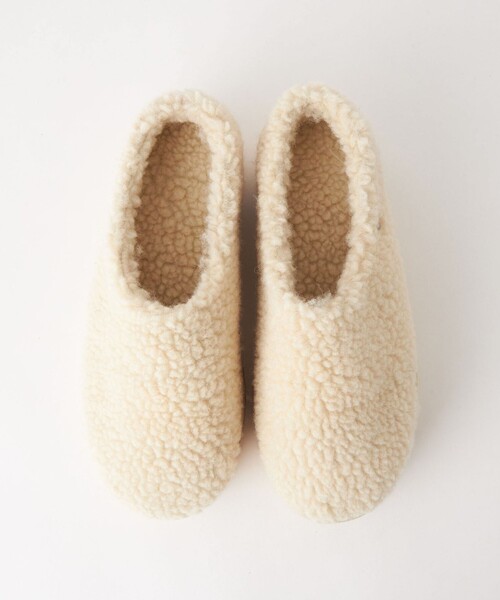 EMU Australia（エミューオーストラリア）の「【別注】＜EMU Australia＞ JOY CURLY PLT スリッポン（スリッポン・レディース・ナチュラル・6(23)/7(24)/8(25)）」の6枚目の写真