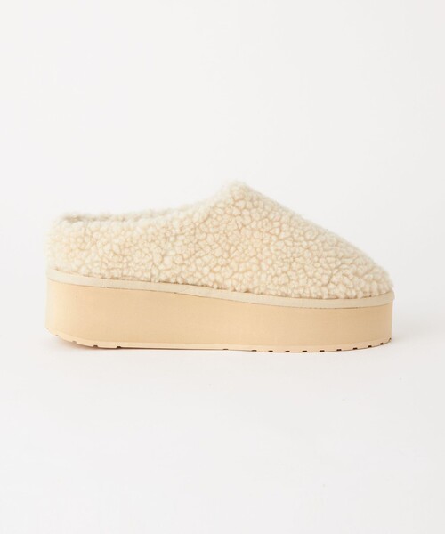 EMU Australia（エミューオーストラリア）の「【別注】＜EMU Australia＞ JOY CURLY PLT スリッポン（スリッポン・レディース・ナチュラル・6(23)/7(24)/8(25)）」の7枚目の写真