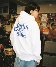 A'GEM/9 × .kom 『CAVISH/カビシ』 SELLER LOGO HOODIE/セラーロゴ フーディー