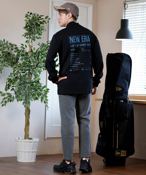 ☆NEW ERA☆ネイビー ハイネック/ゴルフウェア NEW ERA トレーナー スウェット GOLF/ニューエラ ゴルフ ゴルフ