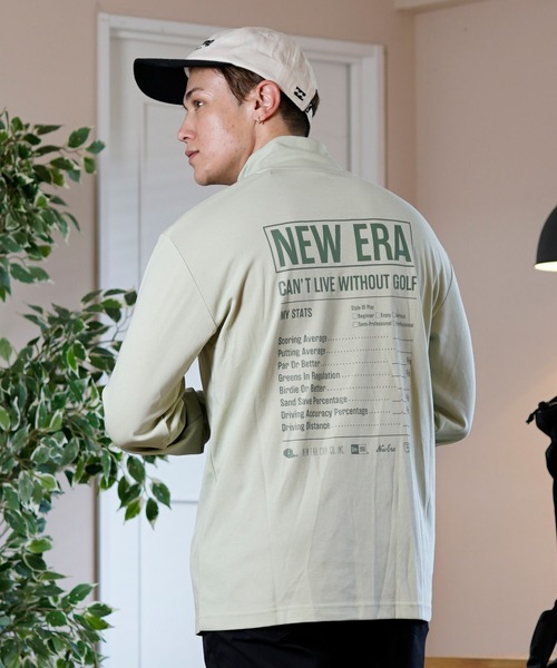 NEW ERA GOLF/ニューエラゴルフ ロンTee バックプリント 吸汗速乾