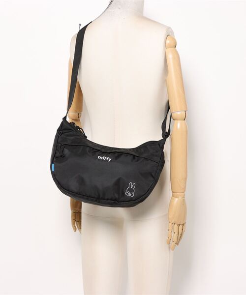 VIBGYOR（ヴィブジョー）の「MEI OCEAN×ミッフィー ショルダーバッグ ミニバッグ ミニショルダー(ST)（ショルダーバッグ・メンズ・ブラック/ピンク・FREE）」の6枚目の写真