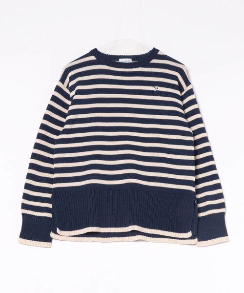 Arnold Palmer(アーノルドパーマー)の「ボーダーニット プルオーバー(ニット/セーター・レディース・アイボリー/ブラウン/ネイビー・L/M/S)」の21枚目の写真