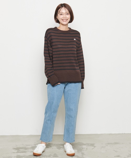 アーノルドパーマー ボーダーニット セールボーダーニット プルオーバー（ニット&frasl;セーター）｜Arnold