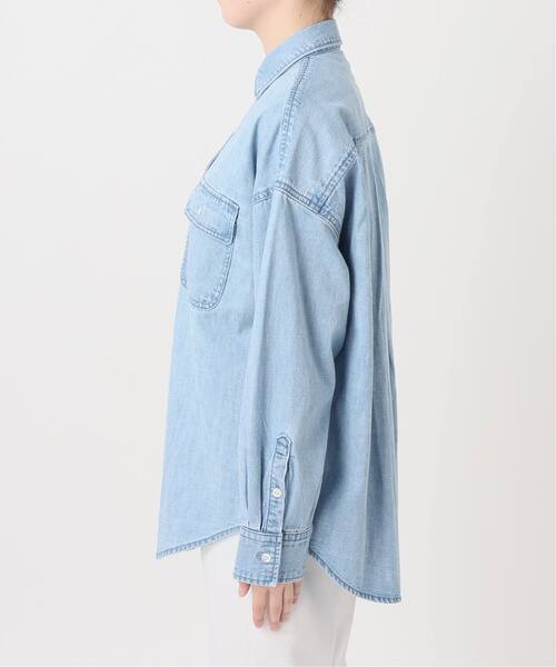 NEEDBY heritage(ニードバイヘリテージ)の「《追加》NEEDBY heritage/ニードバイ ヘリテージ NOBLE別注LUCY(シャツ/ブラウス・レディース・サックスブルー・FREE)」の22枚目の写真