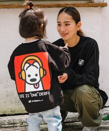matsui×FREAK'S STORE/マツイ×フリークスストア 別注「ミュージック」キッズ バックプリント スウェット