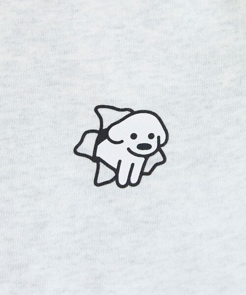 FREAK'S STORE（フリークスストア）の「matsui×FREAK'S STORE/マツイ×フリークスストア 別注「ミュージック」キッズ バックプリント スウェット（スウェット・キッズ・ブラック/グレー/ホワイト・LARGE/MEDIUM/SMALL）」の7枚目の写真