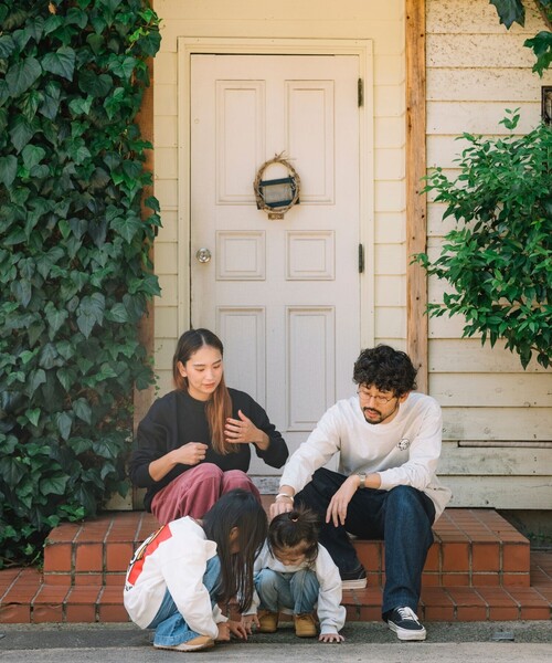 FREAK'S STORE（フリークスストア）の「matsui×FREAK'S STORE/マツイ×フリークスストア 別注「ミュージック」キッズ バックプリント スウェット（スウェット・キッズ・ブラック/グレー/ホワイト・LARGE/MEDIUM/SMALL）」の11枚目の写真