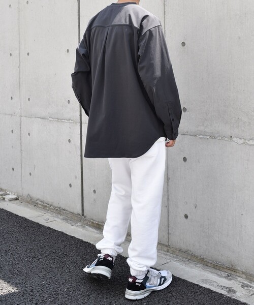 SHIPS any（シップス エニィ）の「SHIPS any: SORONA(R) ストレッチ ジャージー ポケット Tシャツ (ロンT)◇（Tシャツ/カットソー・メンズ・ベージュ/ダークグレー/ブラック/ホワイト・X-LARGE/LARGE/MEDIUM/SMALL）」の11枚目の写真