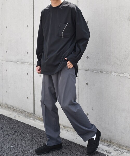 SHIPS any: SORONA(R) ストレッチ ジャージー ポケット Tシャツ (ロンT)◇ SHIPS any: SORONA(R) ストレッチ ジャージー ポケット Tシャツ