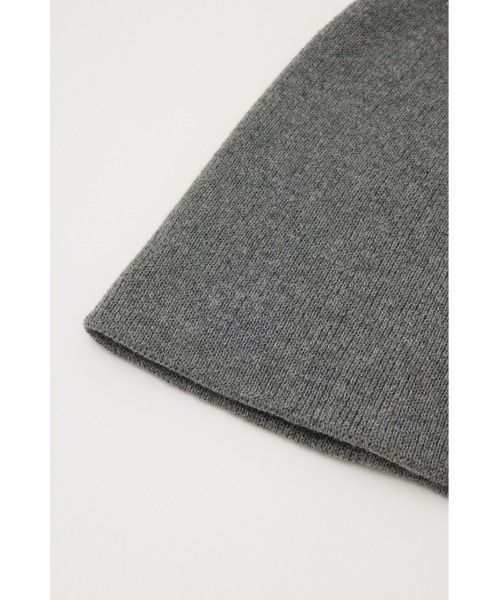 LAGUA GEM（ラグアジェム）の「METAL MOTIF ビーニー（ニットキャップ/ビーニー・レディース・ブラック/カーキ/杢グレー・FREE）」の10枚目の写真