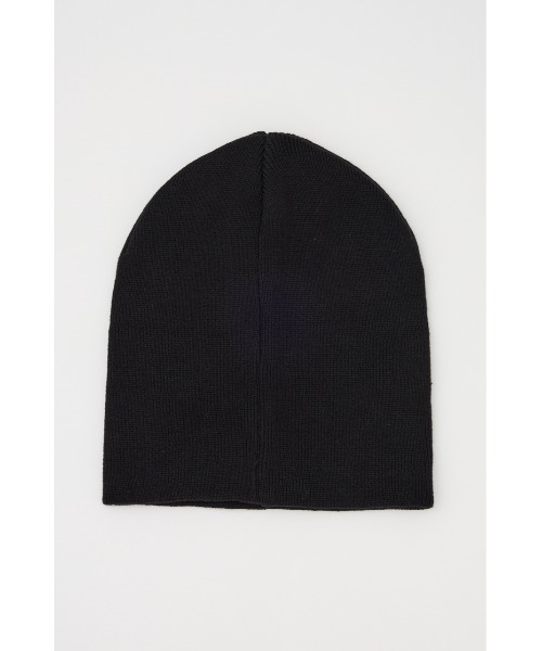 LAGUA GEM（ラグアジェム）の「METAL MOTIF ビーニー（ニットキャップ/ビーニー・レディース・ブラック/カーキ/杢グレー・FREE）」の4枚目の写真