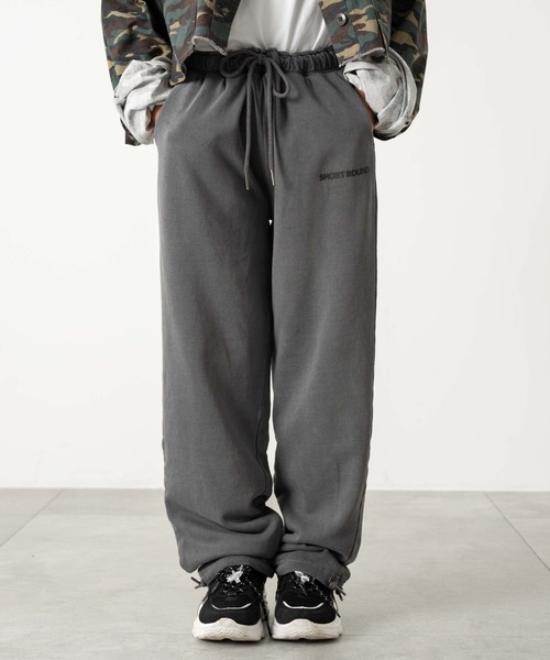 SHORT ROUND（ショートラウンド）の「SHORT ROUND/ロゴスウェットパンツ(JUNIOR)（スウェットパンツ・キッズ・スミクロ・150/130）」の12枚目の写真