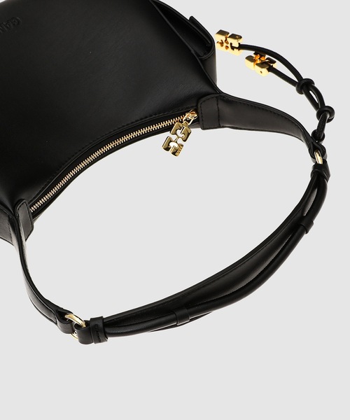 GANNI（ガニー）の「Ganni Shoulder Bag（ハンドバッグ・レディース・ブラック・ONE SIZE）」の3枚目の写真
