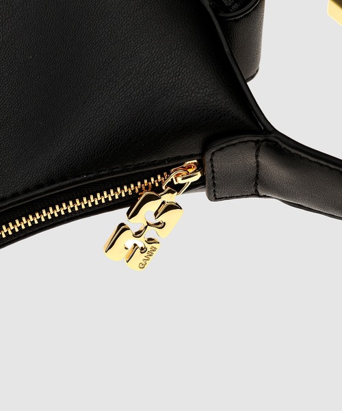GANNI（ガニー）の「Ganni Shoulder Bag（ハンドバッグ・レディース・ブラック・ONE SIZE）」の4枚目の写真