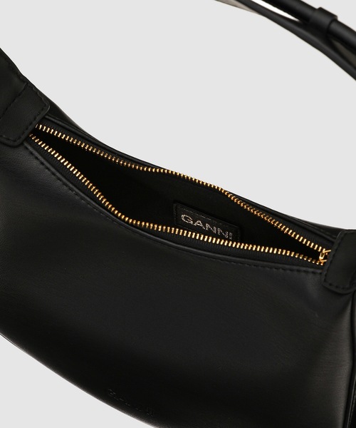 GANNI（ガニー）の「Ganni Shoulder Bag（ハンドバッグ・レディース・ブラック・ONE SIZE）」の9枚目の写真