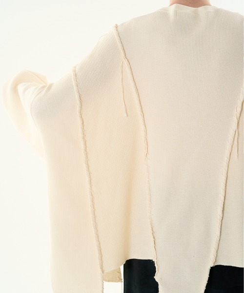 DISCOVERED（ディスカバード）の「DISCOVERED LOOPING WAFFLE CUTSEWN（Tシャツ/カットソー・メンズ・ブラック/ナチュラル・1/3）」の20枚目の写真