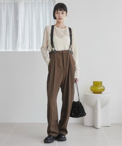 セール】【TODAYFUL / トゥデイフル】Suspenders Highwaist Pants