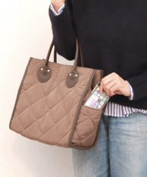 cache cache | カシュカシュ cachecache / キルティングスクエアトートバッグM(トートバッグ)