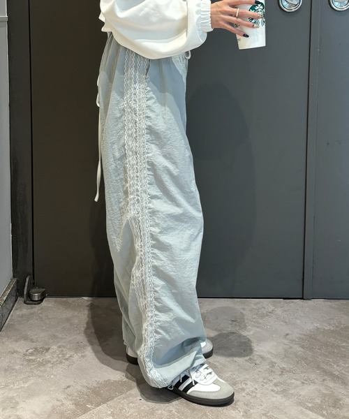 NO MASS PROD. レースアップパンツ PANTS | NO MASS PROD.